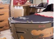 Dětská postel Jack 90x190cm ve tvaru lodi s úložným prostorem - detail