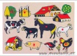 Puzzle na desce - Statek