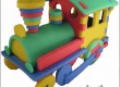 Pěnové puzzle 3D - Vláček