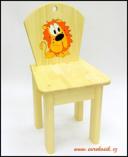 Dětská židlička dřevěná