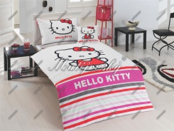 Dětské povlečení Hello Kitty Stripe