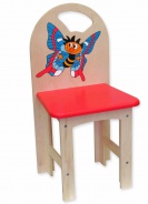 Dětská židlička Motýl kluk