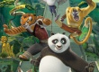 Dětská tapeta na zeď 6-ti dílná - Kung Fu Panda