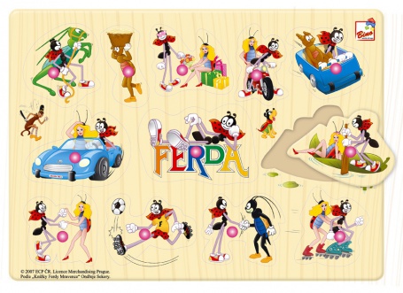 Puzzle ferda marvenec