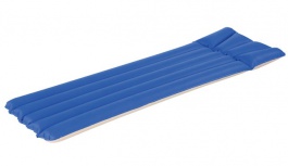 Nafukovací lehátko P67014 - modro/béžová