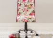 Vintage židle na kolečkách Orchid se vzorem - v prostoru
