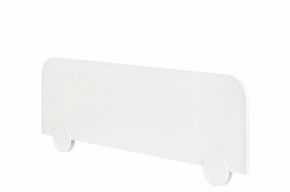 Zábrana na postel Pure - bílá