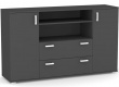Komoda REA Sisa 5 - graphite