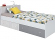 Studentská postel s úložným prostorem Beta 120x200cm