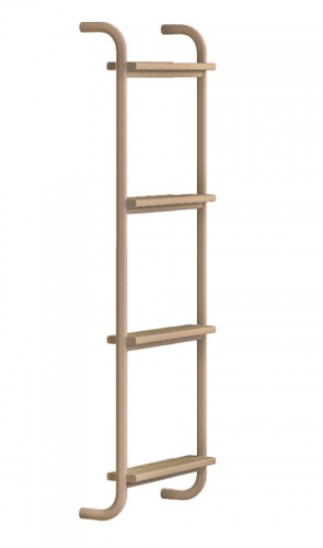 Kovový žebřík k patrové posteli Cody