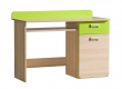 Počítačový stůl Melisa - jasan/zelená