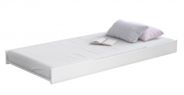 Přistýlka 90x200cm k posteli a pohovce 2v1 Pure - bílá