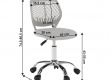 Otočná židle SELVA - parametry