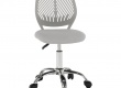 Otočná židle SELVA - šedá/chrom