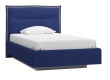 Čalouněná postel s úložným prostorem 120x200cm Sailor - tmavě modrá