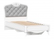 Dětská postel s roštem 90x200cm Lily - bílá/šedá