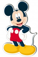 Tvarovaný polštářek Mickey