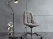 Čalouněná židle na kolečkách Lyra - v prostoru
