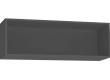 Závěsná skříňka REA Rebecca 8 s dvířky/bez dvířek - graphite