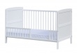 Bočnice k postýlce 140cm - bílá
