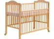 Postýlka se stahovacím bokem Alek 60x120cm - buk