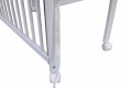 Postýlka se stahovacím bokem Baby Scarlett 90x41cm - bílá