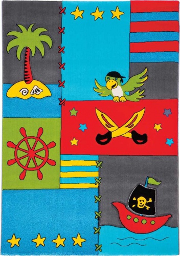 dětský koberec s motivem piráti