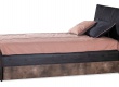 Studentská postel 100x200 se šuplíkem Falko - dub rebap/bronz