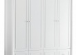 Kombinovaná šatní skříň 4D s osvětlením Luxor - bílá
