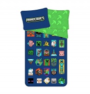 Dětské povlečení Minecraft Badges