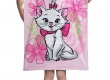 Dětské pončo Marie Cat Pink flower