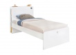 Dětská postel 100x200cm Pure - bílá