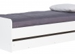 Dětská postel 90x200 + zásuvka pod dětskou postel Spencer - bílá
