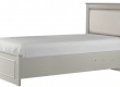 Studentská postel 100x200 s výklopným úložným prostorem Esme - šedá