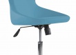 Otočná židle na kolečkách Colorato - modrá