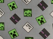 Dětské povlečení Minecraft Hostile Mobs se svítícím efektem