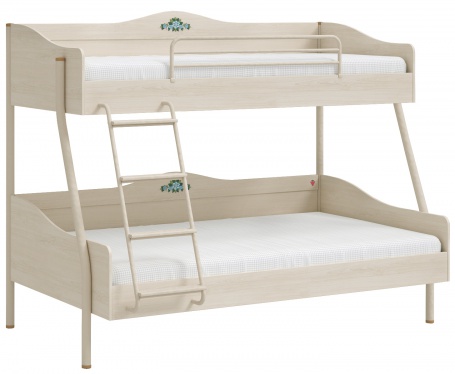 Dětská patrová postel 90x200-120x200cm Lilian - bříza