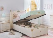 Dětská postel s úložným prostorem Lilian 100x200cm - v prostoru