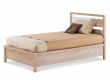 Studentská postel 120x200 s úložným prostorem Artos - dub sofia/bílá