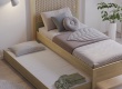 Studentská postel 100x200cm s čelem a přistýlkou Habitat - v priestore