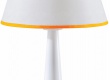 Stolní lampa Orange - bílá/oranžová