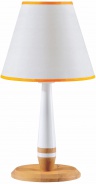 Stolní lampa Orange - bílá/oranžová