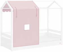 Markýza pro domečkovou postel Fairy II - růžová