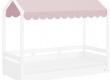 Stříška na domečkovou postel Fairy II - růžová