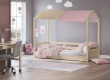 Dřevěná polostříška pro domečkovou postel Fairy II - v prostoru