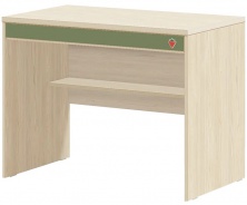 Psací stůl Fairy Modular - dub světlý/zelená