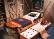 Dětská postel Jack 90x190cm ve tvaru lodi - v prostoru