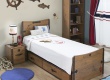 Dětská postel 100x200cm + noční stolek + zásuvka + knihovna Jack - v prostoru