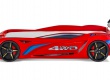 Postel auto 90x190 Grand Prix - červená