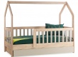 Dětská postel 90x190 ve tvaru domečku se zásuvkou Boom - dub colorado